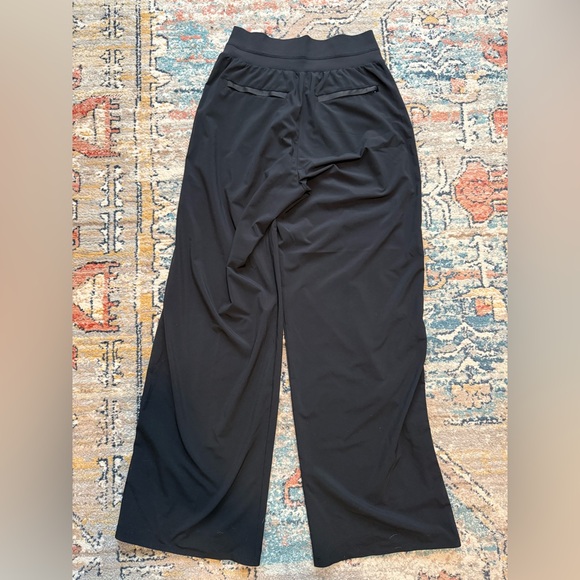 Athleta Nolita Wide Leg Pant Black 6 - Picture 5 of 11